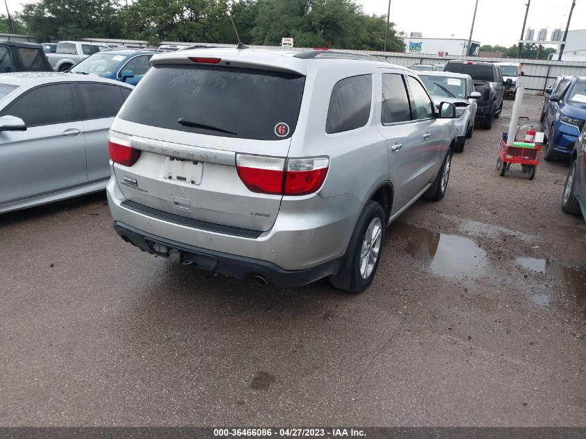 2013 DODGE DURANGO CREW - 1C4SDHDT2DC564219