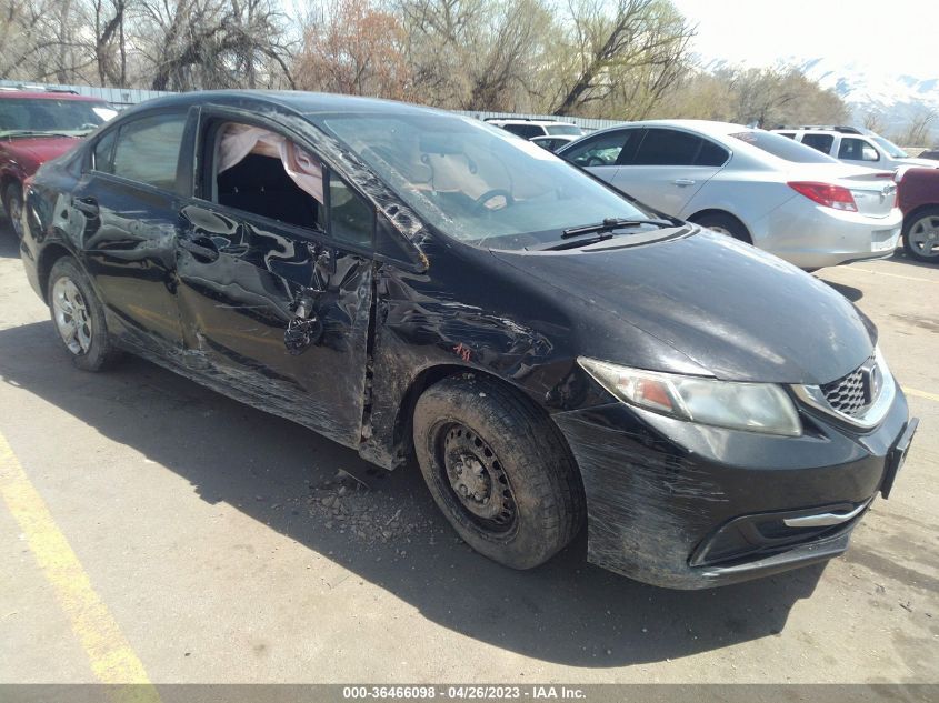 2013 HONDA CIVIC SDN LX - 19XFB2F52DE022582