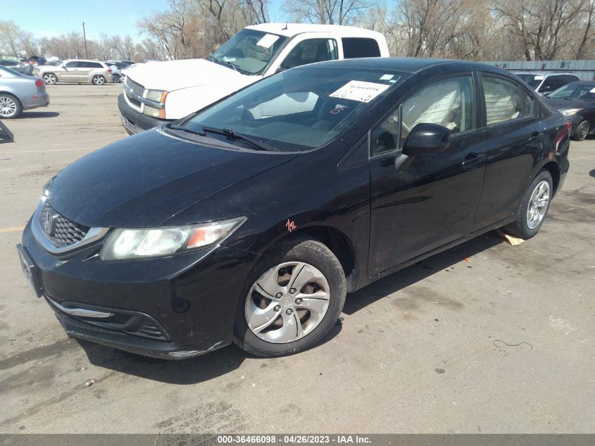 2013 HONDA CIVIC SDN LX - 19XFB2F52DE022582