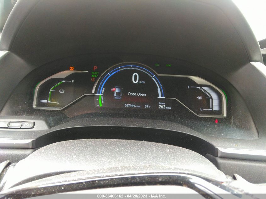 2018 HONDA CLARITY PLUG-IN HYBRID JHMZC5F12JC014105