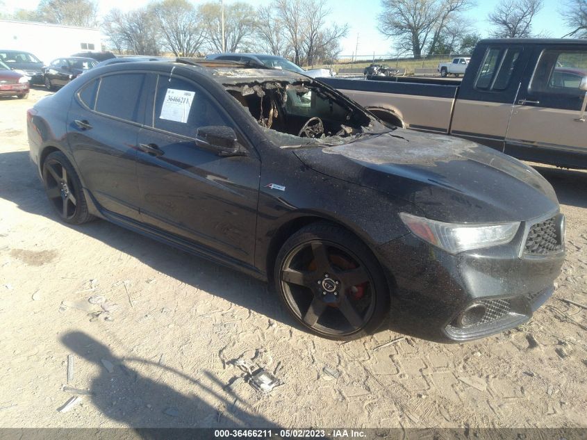 Lot #2536952319 2018 ACURA TLX TECH & A-SPEC PKGS salvage car