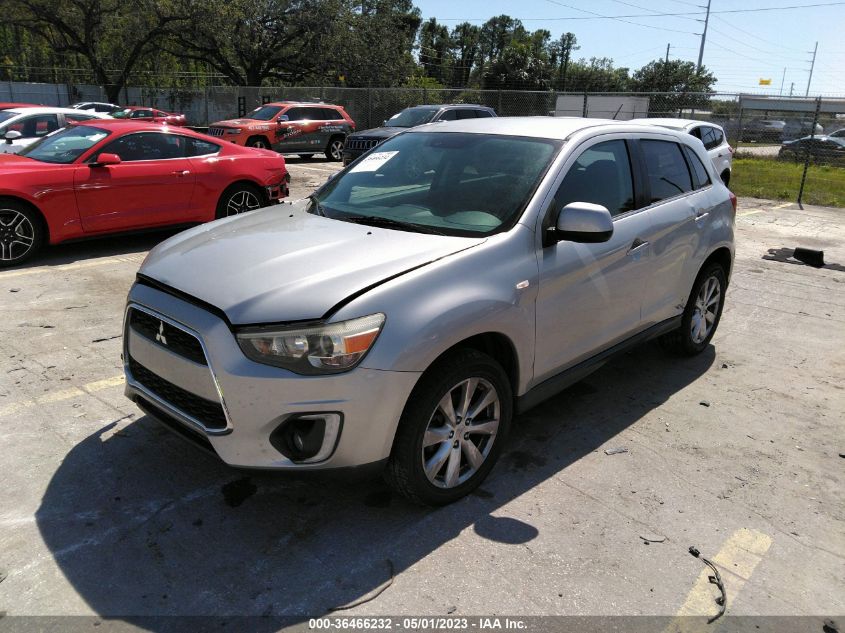 2015 MITSUBISHI OUTLANDER SPORT SE - 4A4AR4AU4FE009727