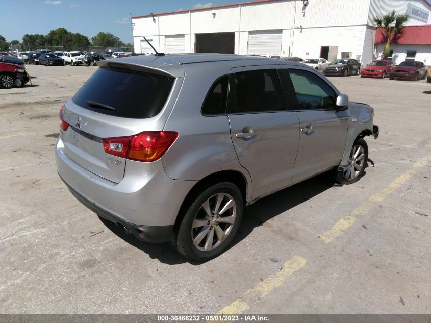 2015 MITSUBISHI OUTLANDER SPORT SE - 4A4AR4AU4FE009727