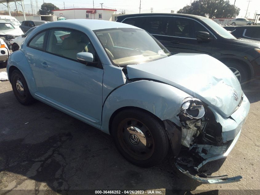 2015 VOLKSWAGEN BEETLE COUPE 1.8T - 3VWJ17AT6FM636024