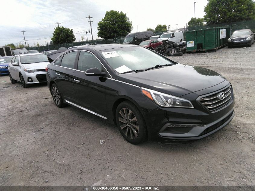 2017 HYUNDAI SONATA SPORT - 5NPE34AF7HH587108