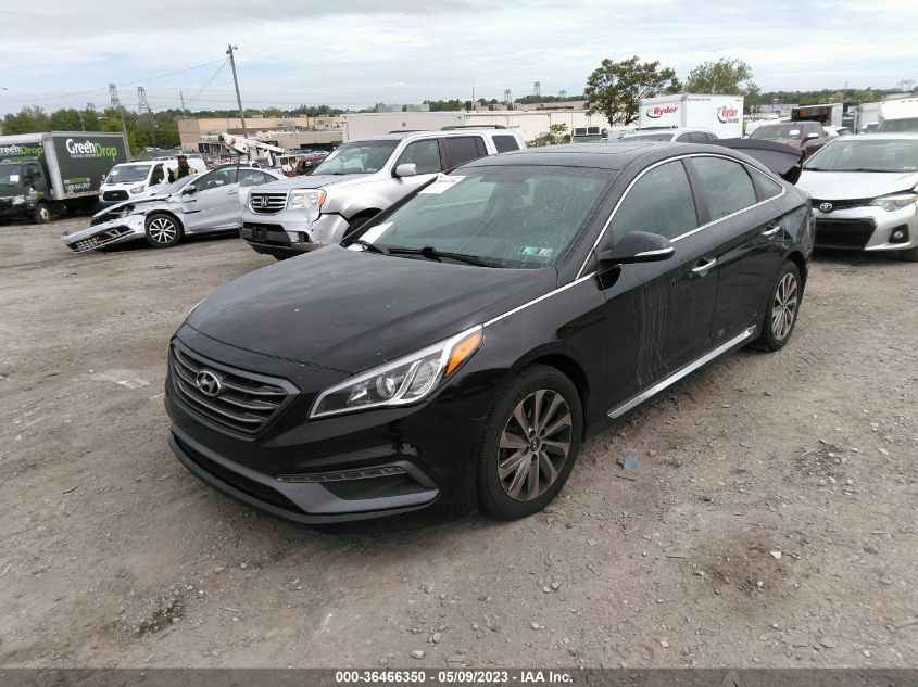 2017 HYUNDAI SONATA SPORT - 5NPE34AF7HH587108