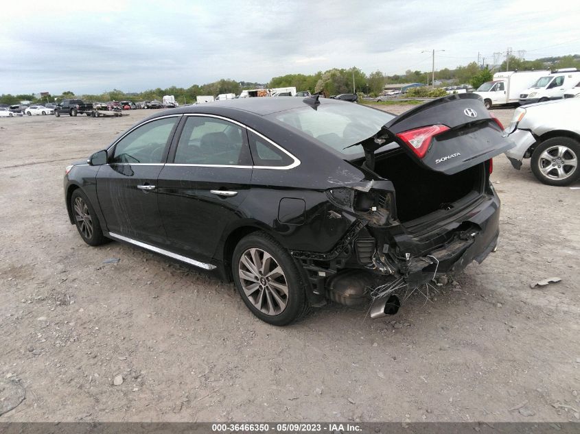 2017 HYUNDAI SONATA SPORT - 5NPE34AF7HH587108