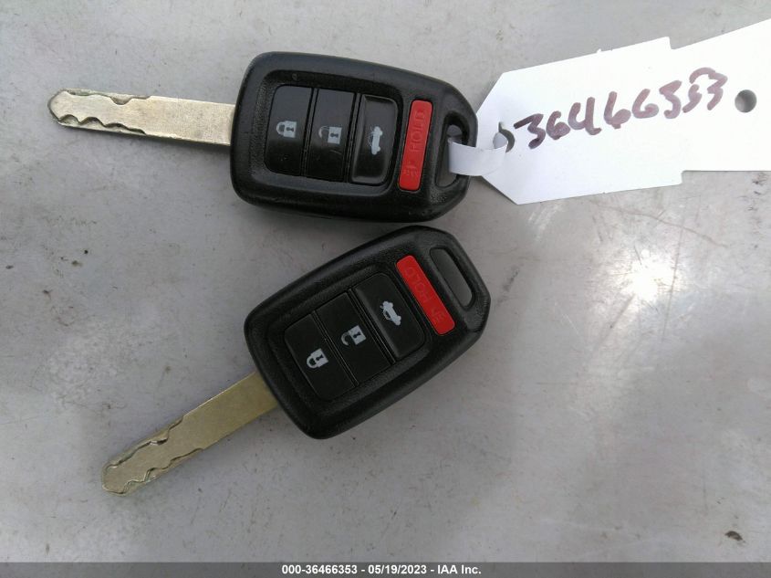 2016 HONDA CIVIC SEDAN LX - 19XFC2F55GE050636