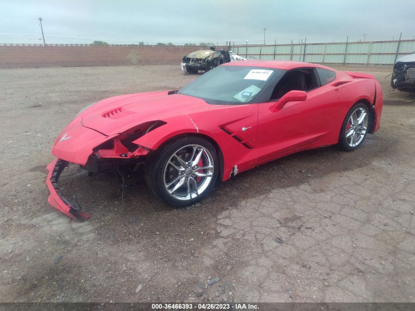 2016 CHEVROLET CORVETTE 1LT - 1G1YB2D70G5117888