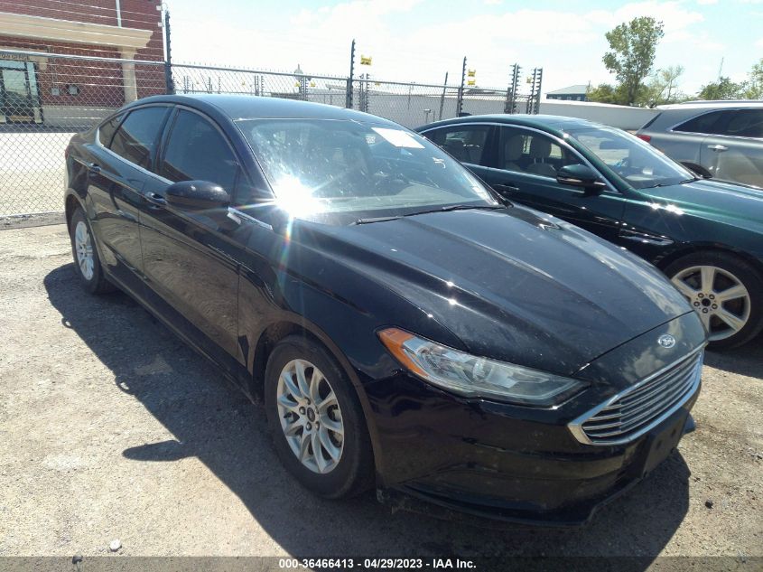 2018 FORD FUSION S - 3FA6P0G76JR260161