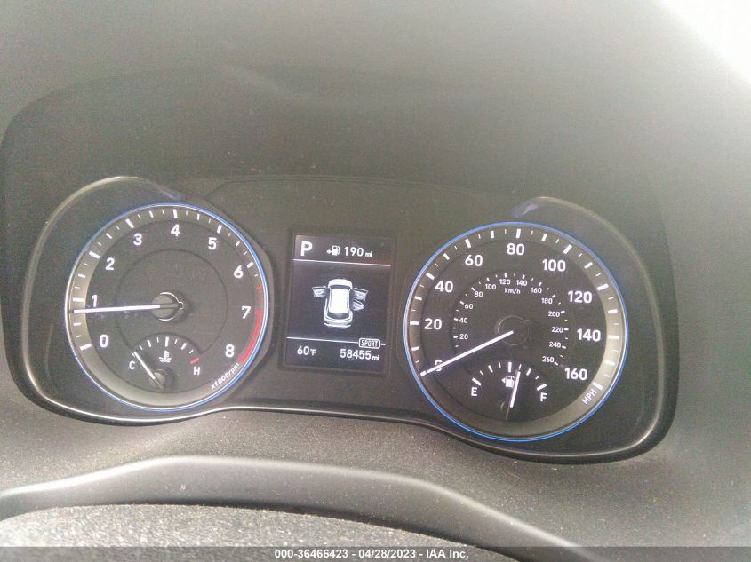 2018 HYUNDAI KONA SEL - KM8K22AA2JU119003