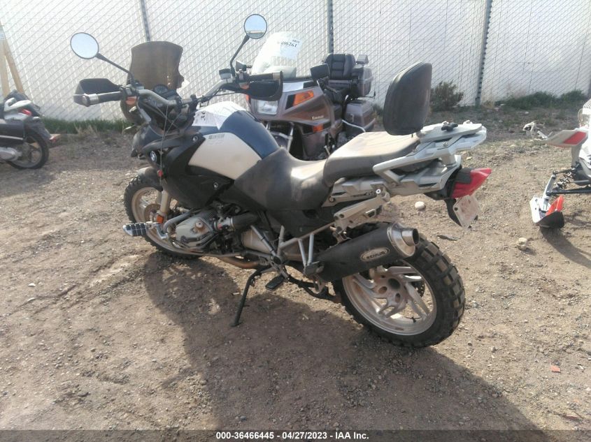 2005 BMW R1200 GS WB10317A35ZL79331