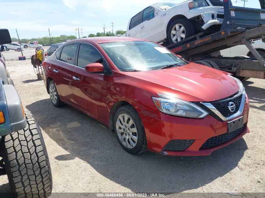 2017 NISSAN SENTRA SV - 3N1AB7AP1HY296587