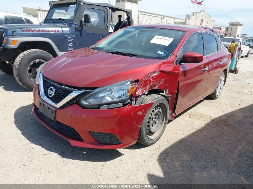 2017 NISSAN SENTRA SV - 3N1AB7AP1HY296587