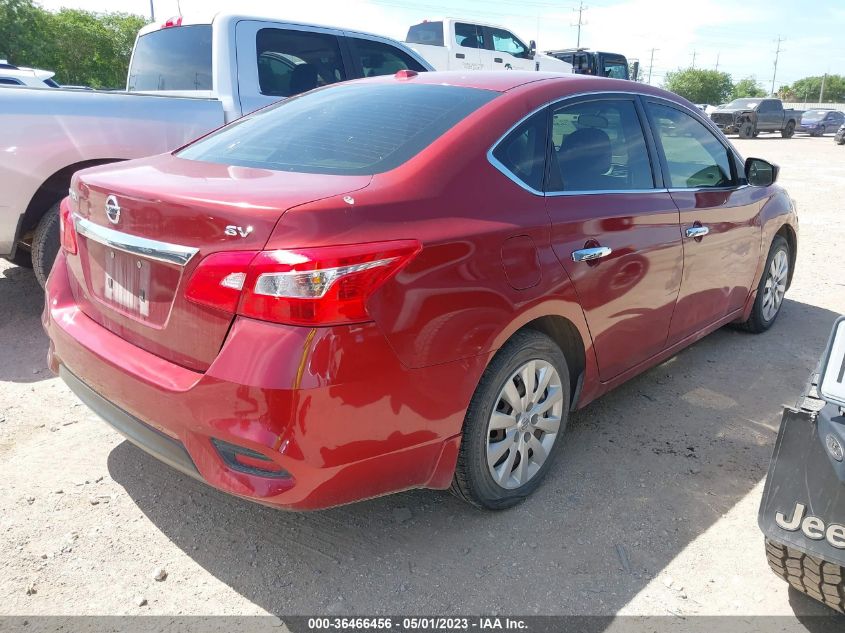 2017 NISSAN SENTRA SV - 3N1AB7AP1HY296587