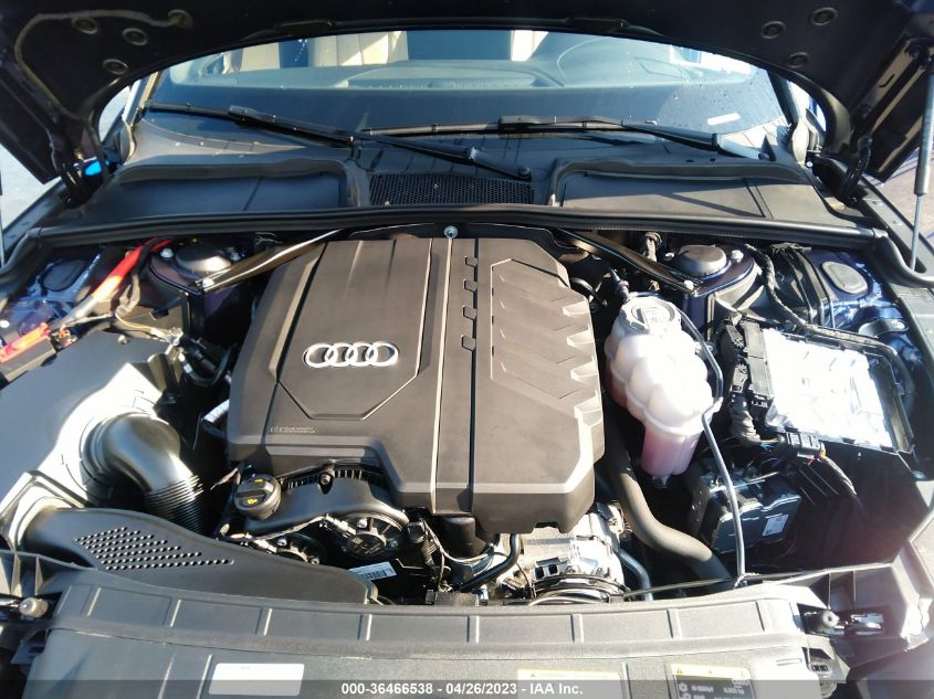 2022 AUDI A5 CABRIOLET PREMIUM - WAU2AGF52NN007735
