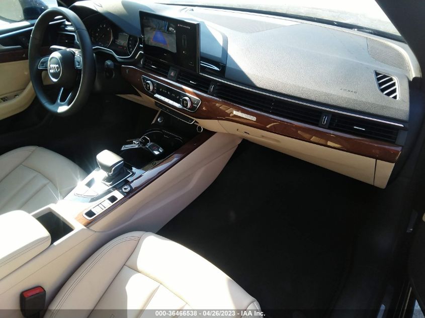 2022 AUDI A5 CABRIOLET PREMIUM - WAU2AGF52NN007735