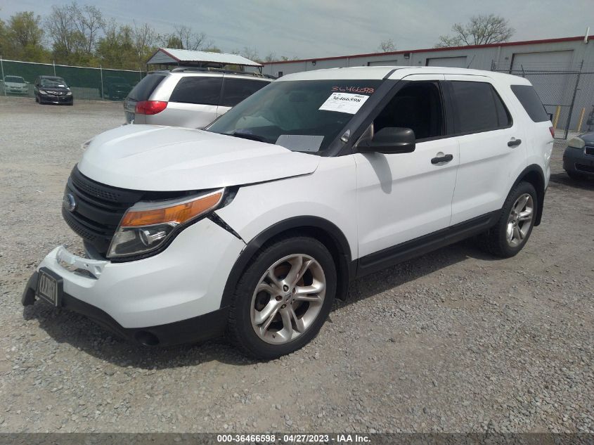 2014 FORD UTILITY POLICE 1FM5K8AR5EGB02271
