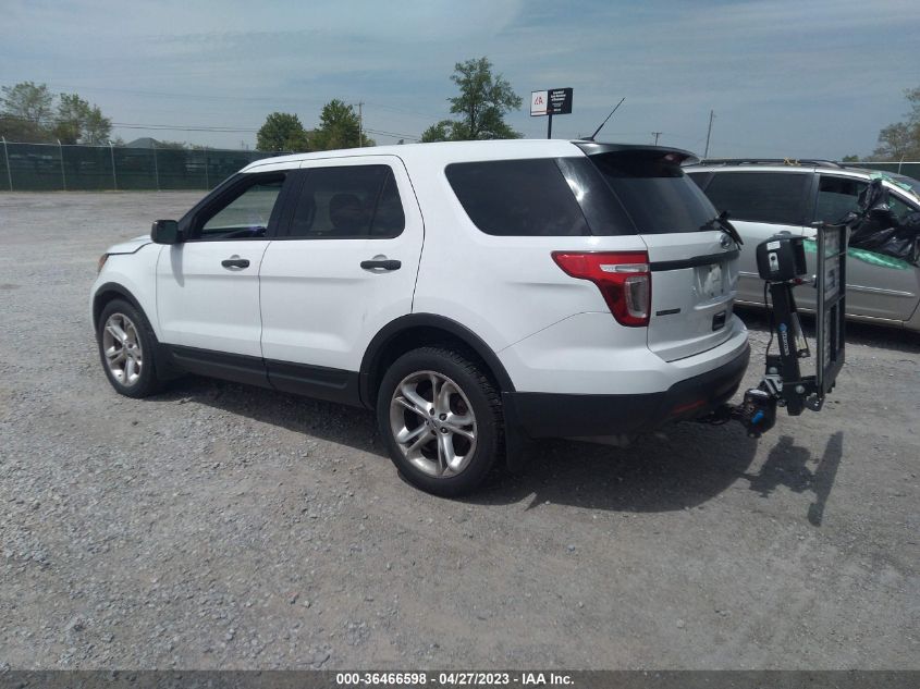 2014 FORD UTILITY POLICE 1FM5K8AR5EGB02271