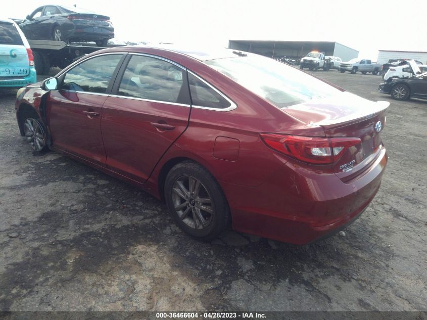 2015 HYUNDAI SONATA 2.4L SE - 5NPE24AF1FH128415