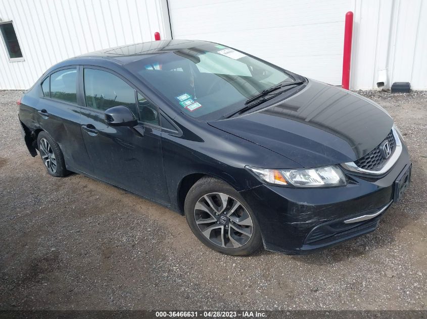 2013 HONDA CIVIC SDN EX - 19XFB2F85DE075710