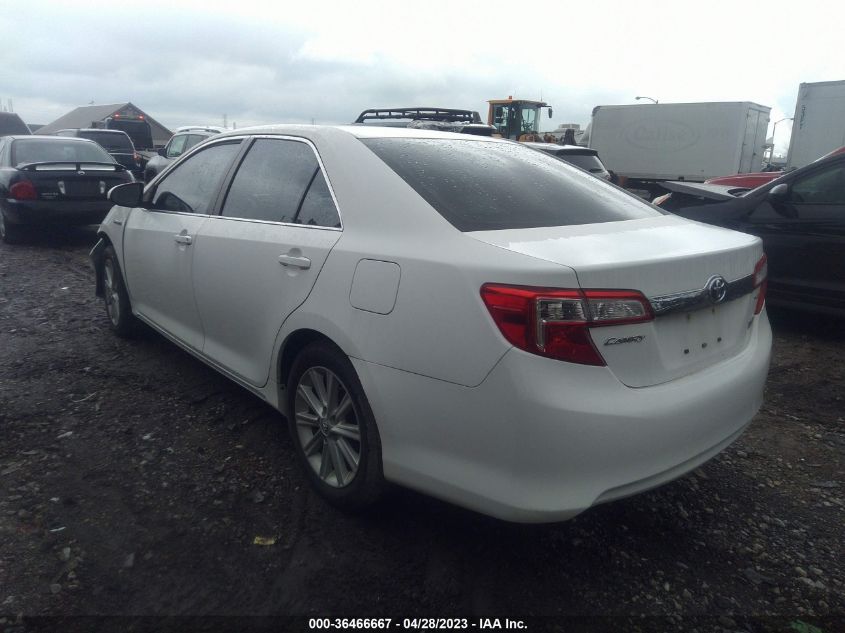 2014 TOYOTA CAMRY HYBRID LE/XLE/SE LIMITED EDITION - 4T1BD1FK3EU100746