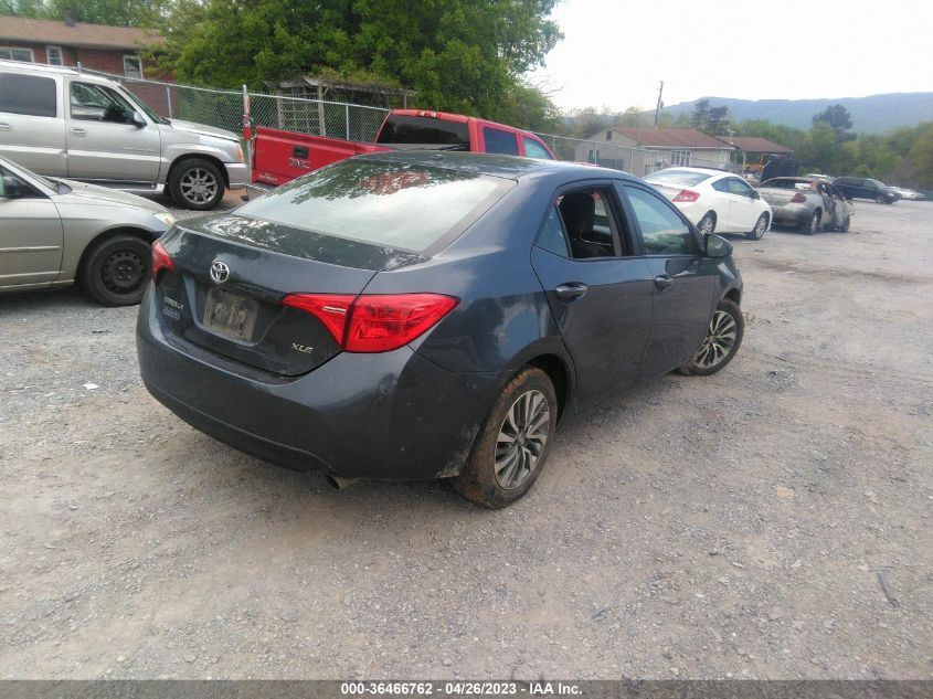 2017 TOYOTA COROLLA XLE - 2T1BURHEXHC954970