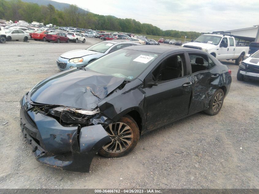 2017 TOYOTA COROLLA XLE - 2T1BURHEXHC954970