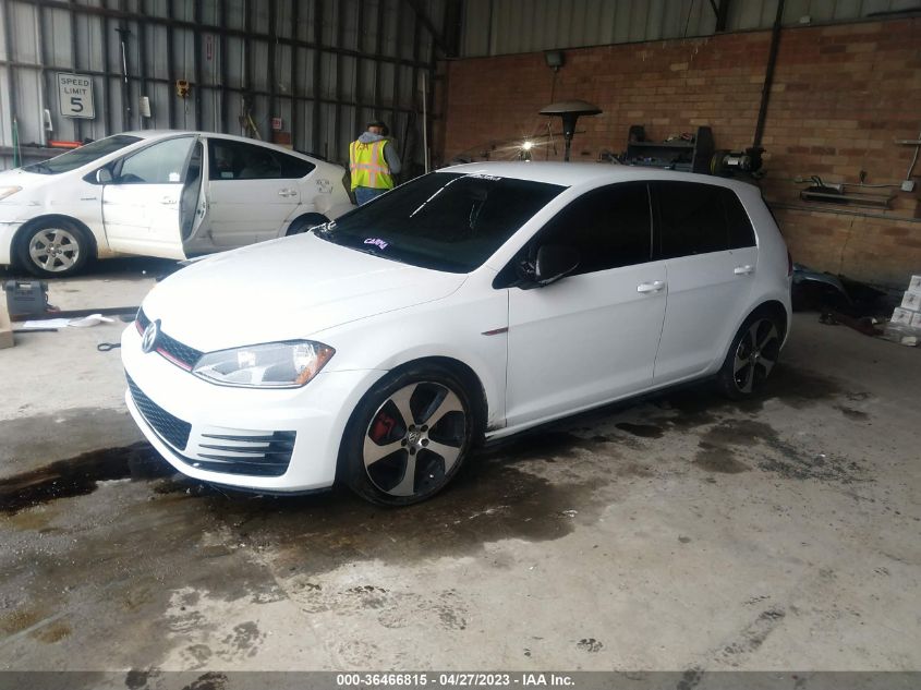 2017 VOLKSWAGEN GOLF GTI S/SE/AUTOBAHN/SPORT - 3VW4T7AU0HM069229