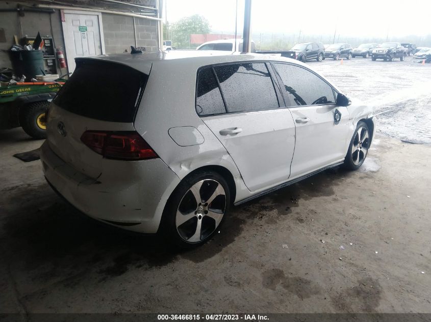 2017 VOLKSWAGEN GOLF GTI S/SE/AUTOBAHN/SPORT - 3VW4T7AU0HM069229