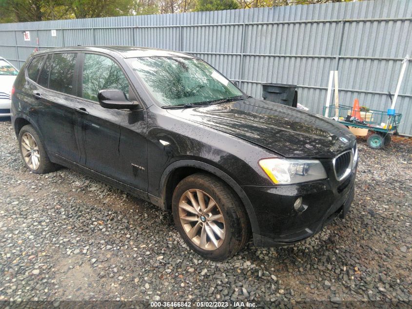 2013 BMW X3 XDRIVE28I - 5UXWX9C50D0A11184