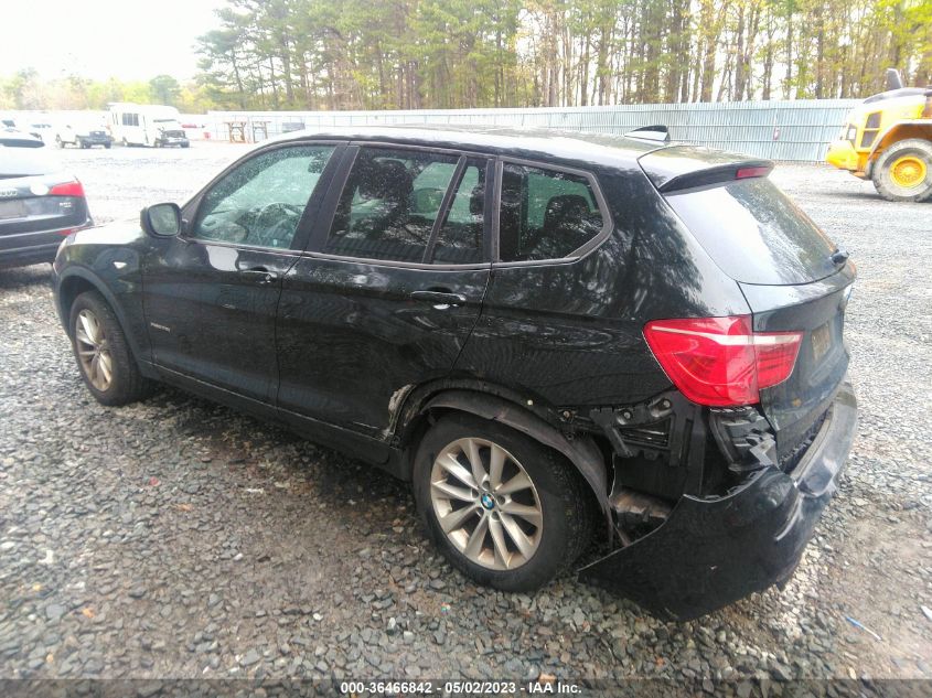 2013 BMW X3 XDRIVE28I - 5UXWX9C50D0A11184