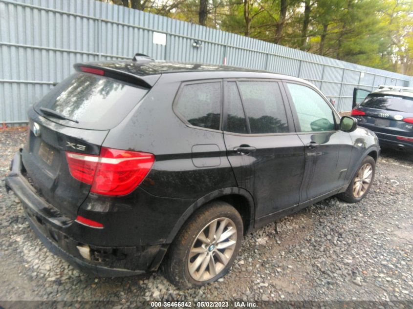 2013 BMW X3 XDRIVE28I - 5UXWX9C50D0A11184