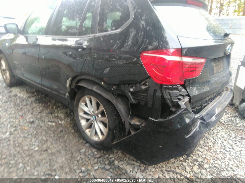 2013 BMW X3 XDRIVE28I - 5UXWX9C50D0A11184