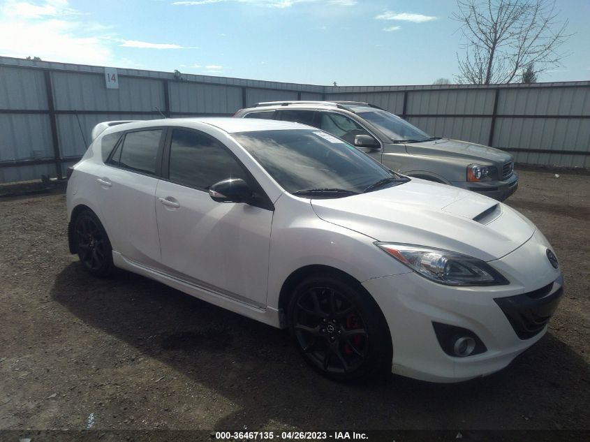 2013 MAZDA MAZDA3 MAZDASPEED3 TOURING - JM1BL1L47D1813467