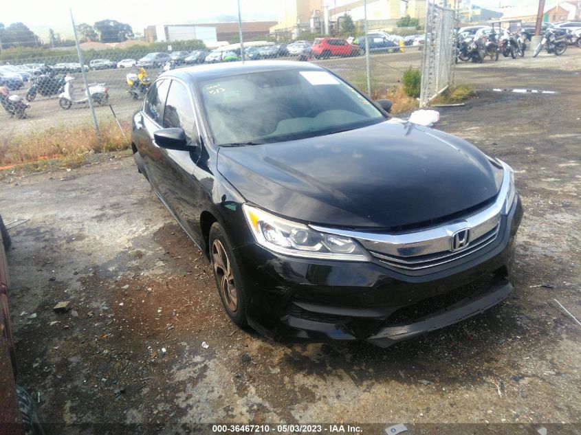 2017 HONDA ACCORD SEDAN LX - 1HGCR2F48HA117504