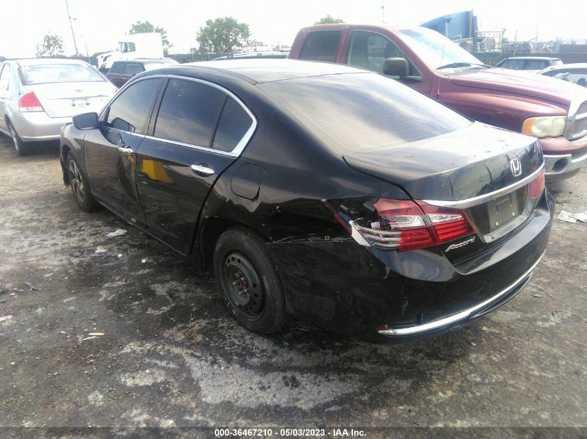 2017 HONDA ACCORD SEDAN LX - 1HGCR2F48HA117504
