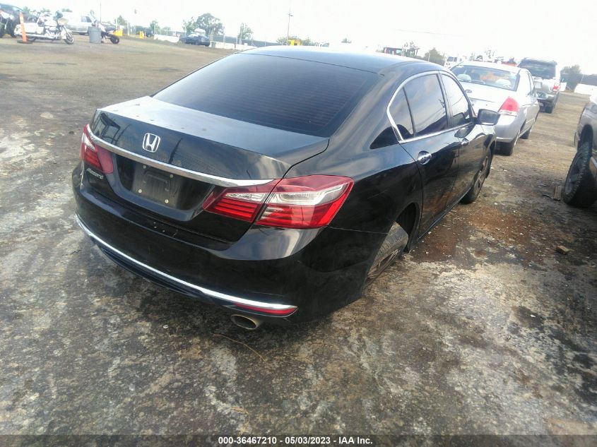 2017 HONDA ACCORD SEDAN LX - 1HGCR2F48HA117504