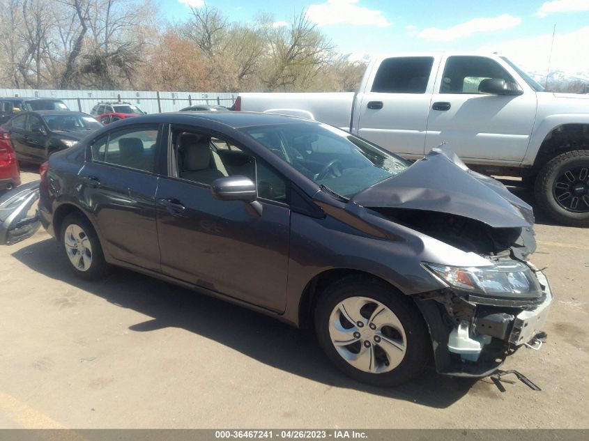 2014 HONDA CIVIC SEDAN LX - 19XFB2F58EE059007