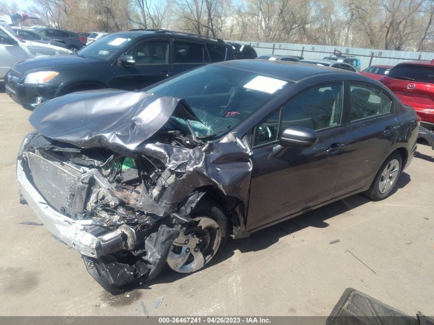 2014 HONDA CIVIC SEDAN LX - 19XFB2F58EE059007