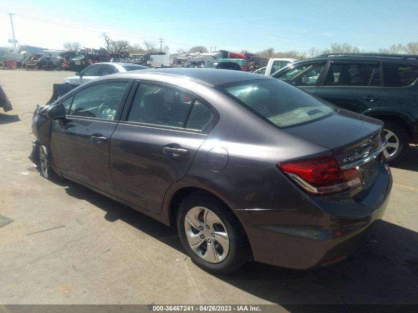 2014 HONDA CIVIC SEDAN LX - 19XFB2F58EE059007