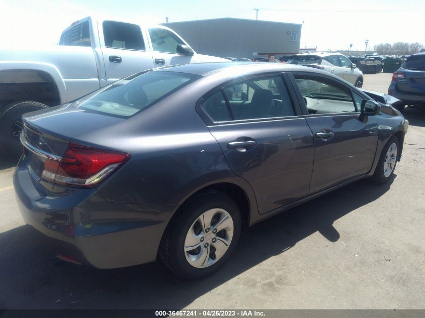 2014 HONDA CIVIC SEDAN LX - 19XFB2F58EE059007