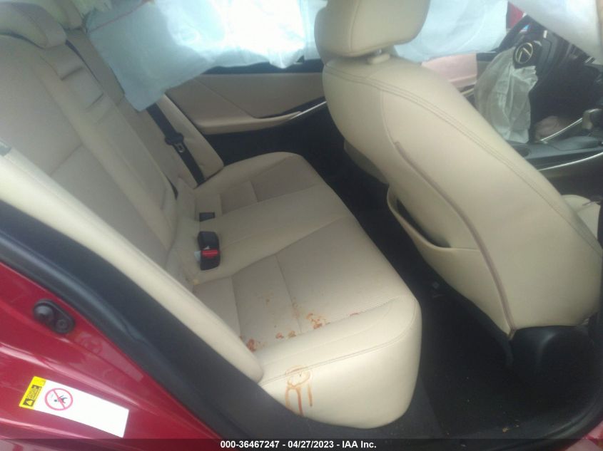 2015 LEXUS IS 250 - JTHBF1D2XF5054408
