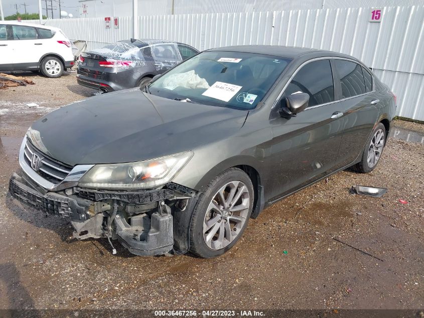 2015 HONDA ACCORD SEDAN SPORT - 1HGCR2F59FA097995