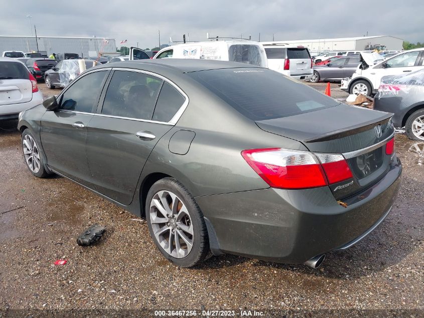 2015 HONDA ACCORD SEDAN SPORT - 1HGCR2F59FA097995
