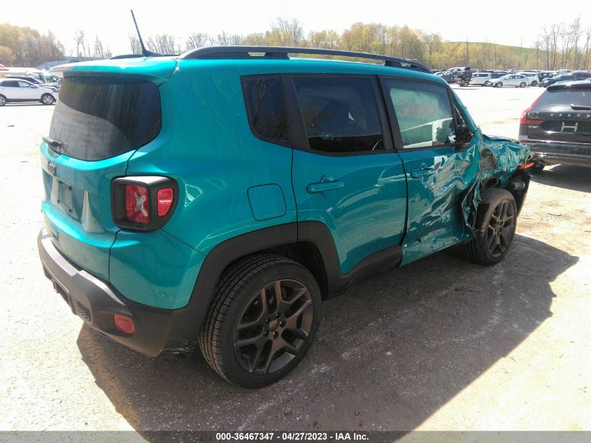 2021 JEEP RENEGADE 80TH ANNIVERSARY - ZACNJDBB6MPN33220