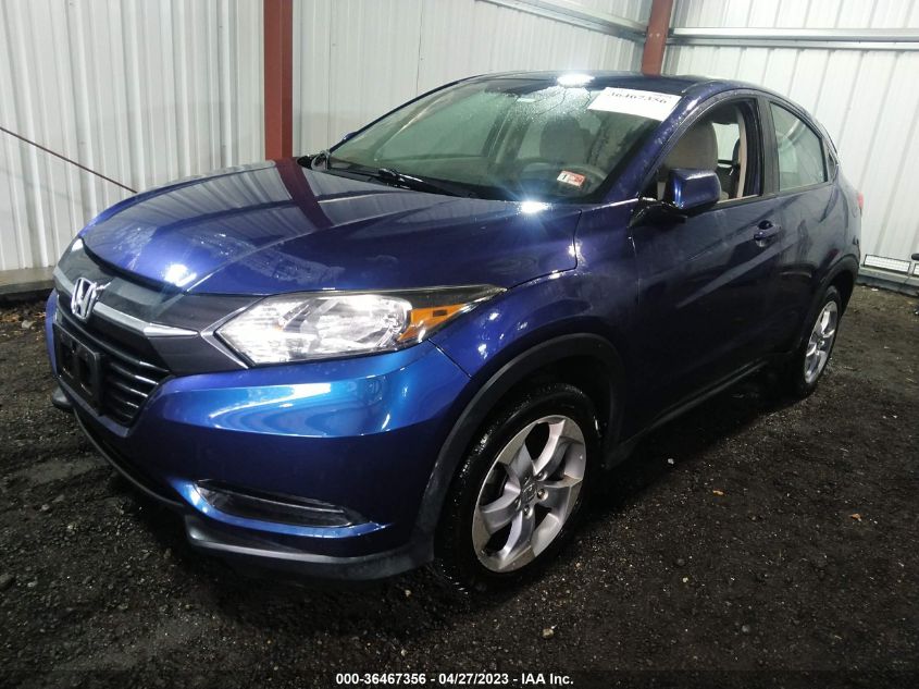 2016 HONDA HR-V LX - 3CZRU5H35GM713114