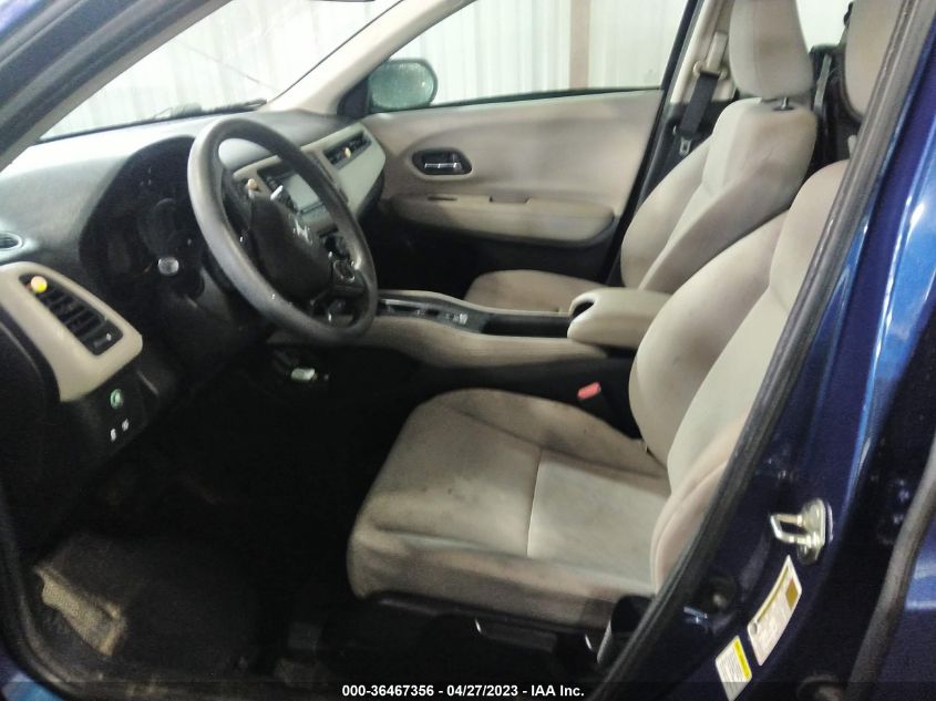 2016 HONDA HR-V LX - 3CZRU5H35GM713114