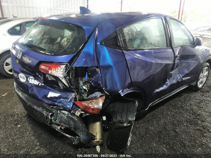 2016 HONDA HR-V LX - 3CZRU5H35GM713114