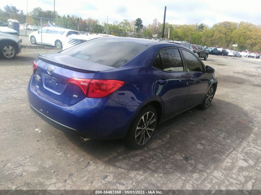 2017 TOYOTA COROLLA L/LE/XLE/SE - 2T1BURHEXHC774288